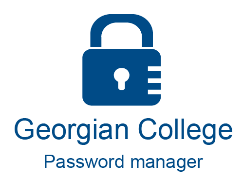 log into Georgian College password manager